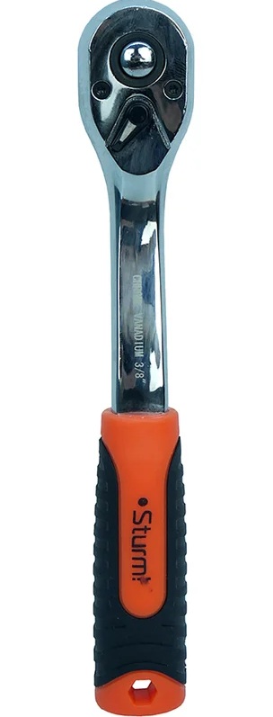 Ключ-трещотка с быстрым сбросом Sturm! (3/8", 72 зуба) 1045-17-R3/8