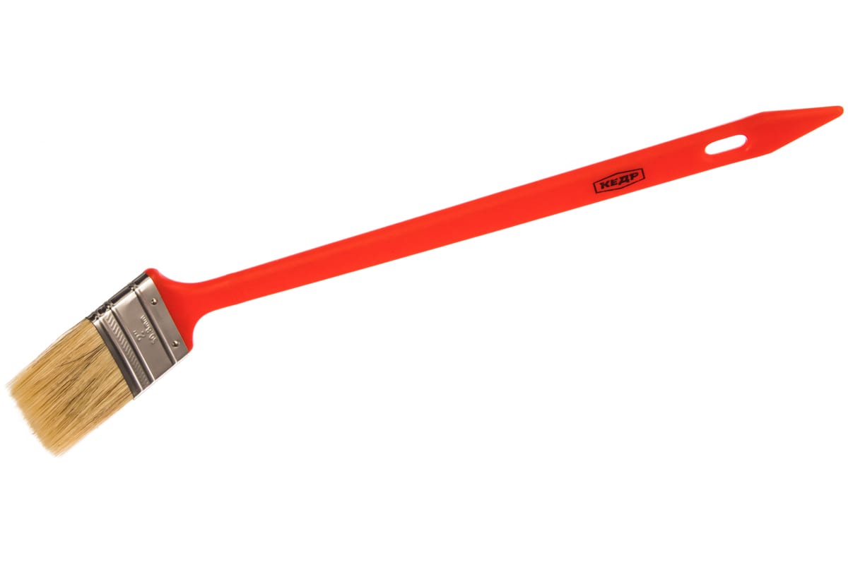Кисть радиаторная с натуральной щетиной Кедр 009-4420 №2 (280х50мм) 23395