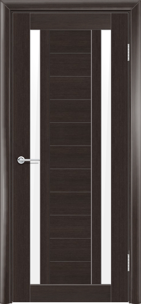 Т6, Орех темный рифленый, Лакобель белый