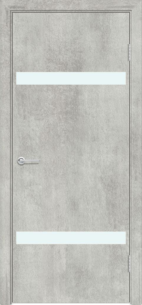 M4, Бетон серый, Лакобель белый