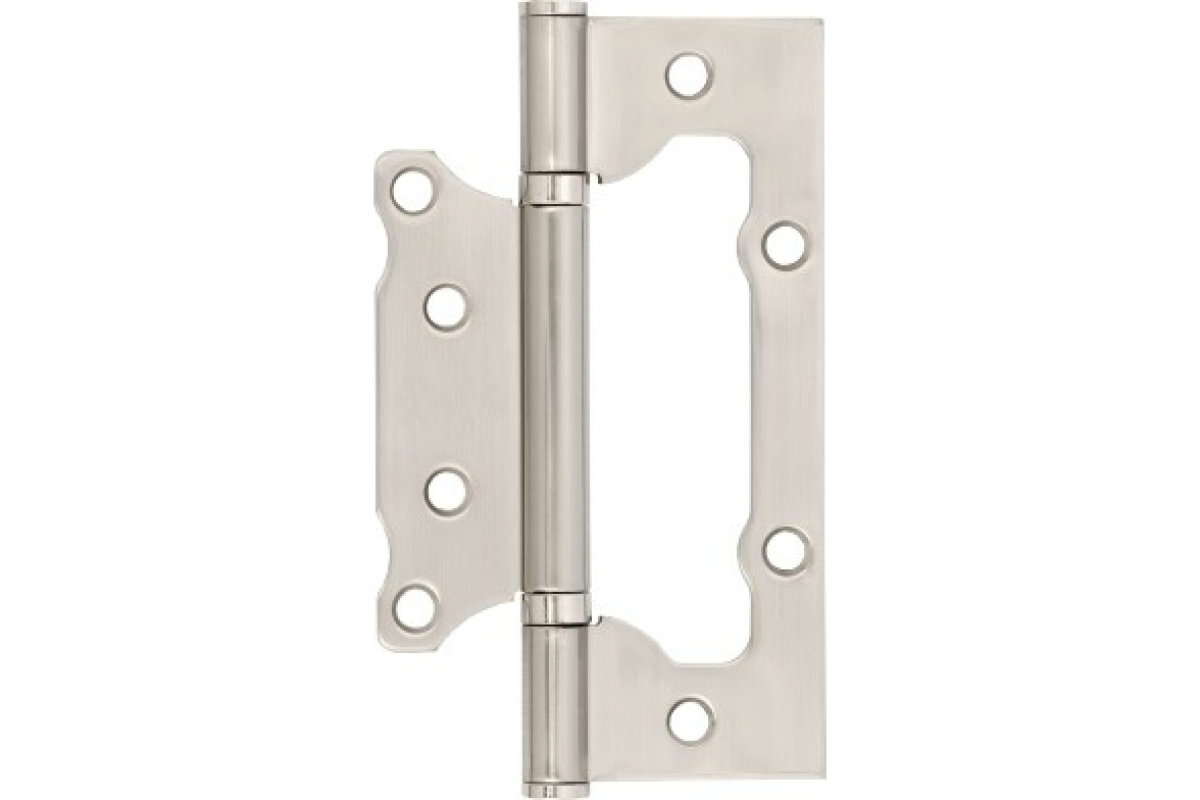 Петля универсальная накладная без врезки Vettore Flush 125х75х2,5мм CP хром 20476