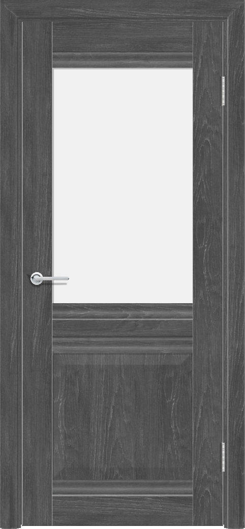 Т48, Дуб графит, Белое матовое