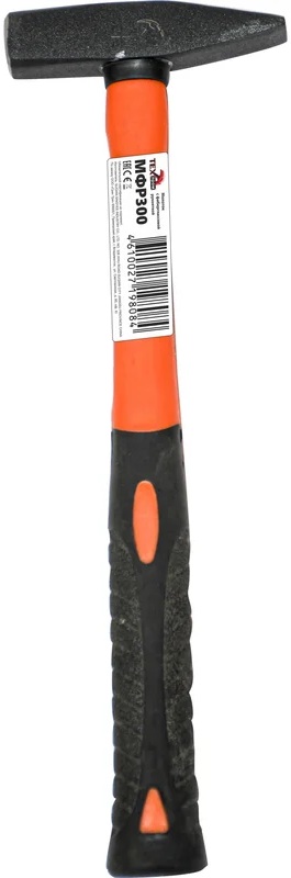 Молоток столярный с фибергласовой рукояткой Техпром МФР300