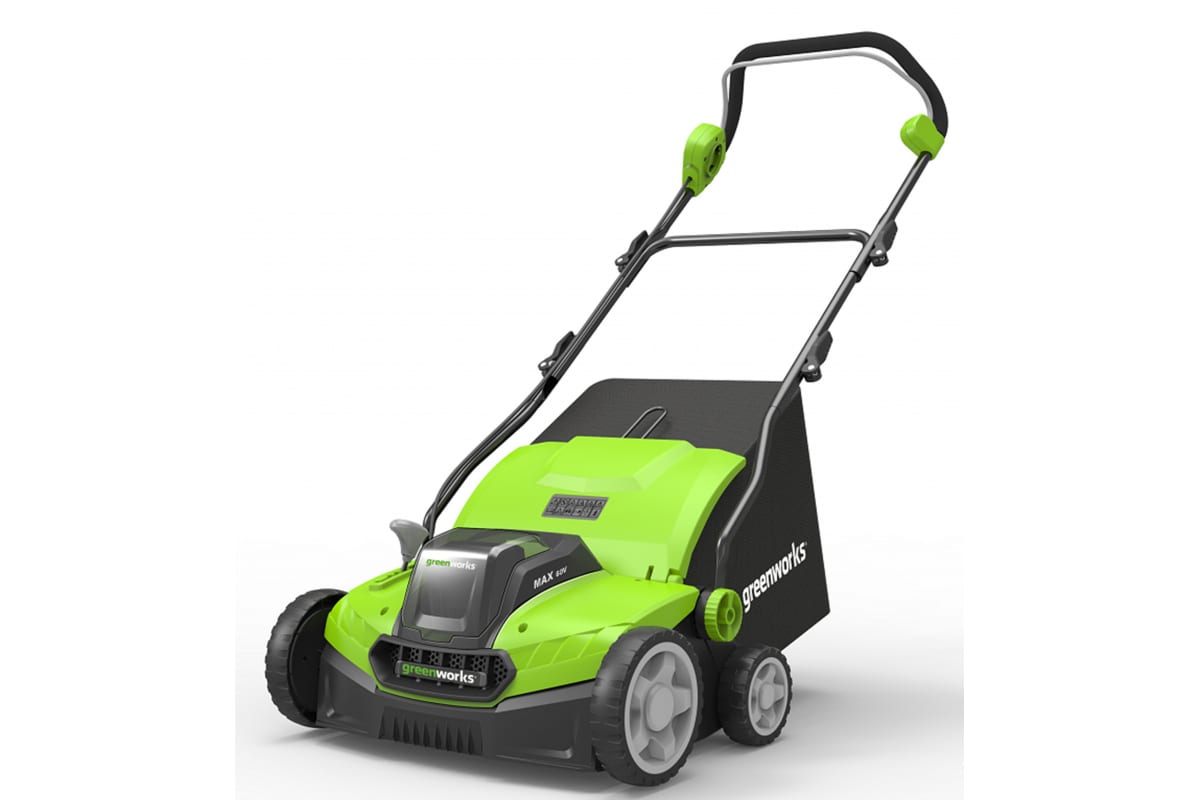 Аэратор аккумуляторный Greenworks GD40SC36 40В 2511507UF