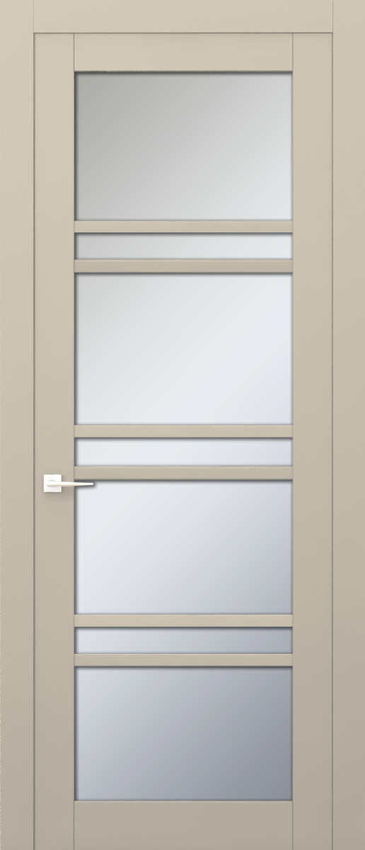 V 18, Vista, Экошпон, Софт сантьяго, Белое матовое