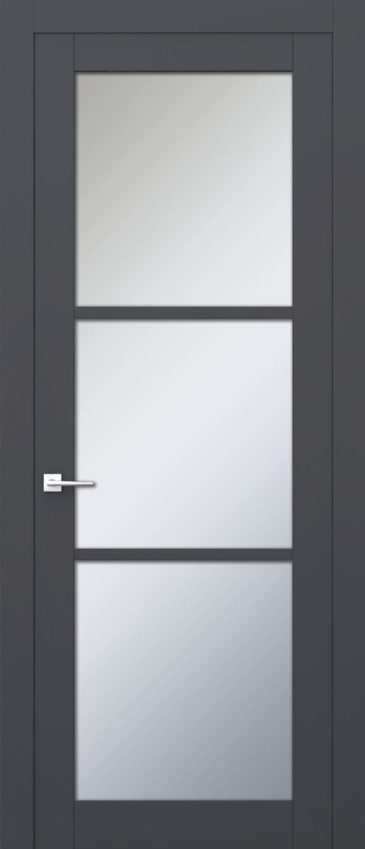 V 4, Vista, Экошпон, Софт графит, Белое матовое