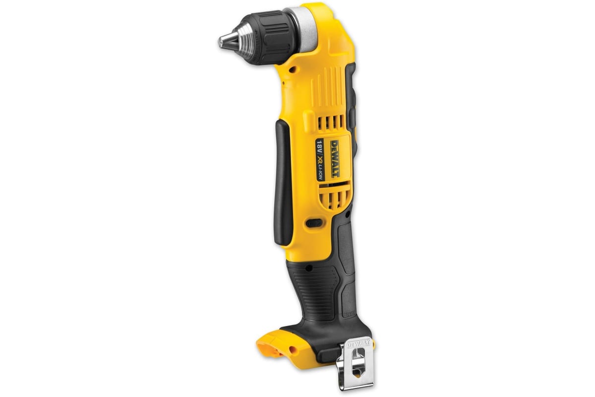 Дрель-шуруповерт угловая аккумуляторная Dewalt 18.0 В XR DCD740N