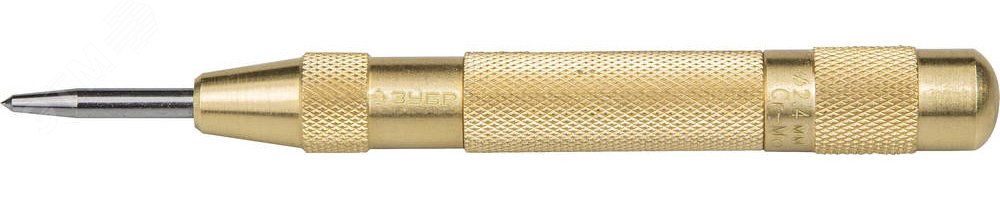 Кернер автоматический, усиленный Зубр Эксперт (125мм) 21420-12