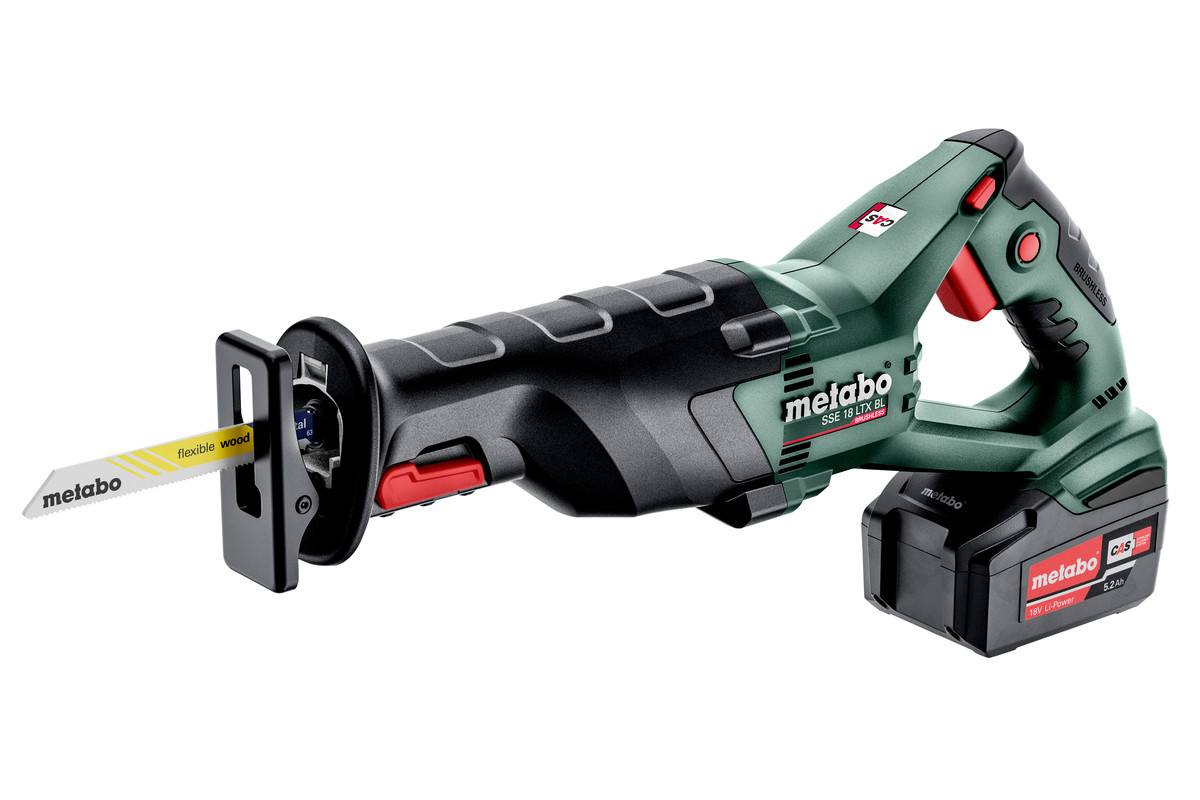 Пила сабельная аккумуляторная Metabo SSE 18 LTX BL 602267650