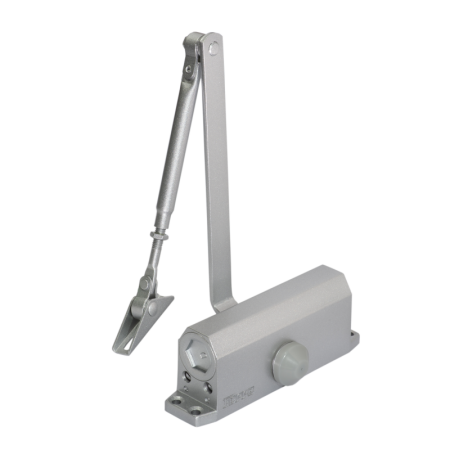 Дверной доводчик Ferre В51 (25-50кг) серый