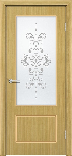 Ромарио 2, Дуб, Белое матовое с фьюзингом