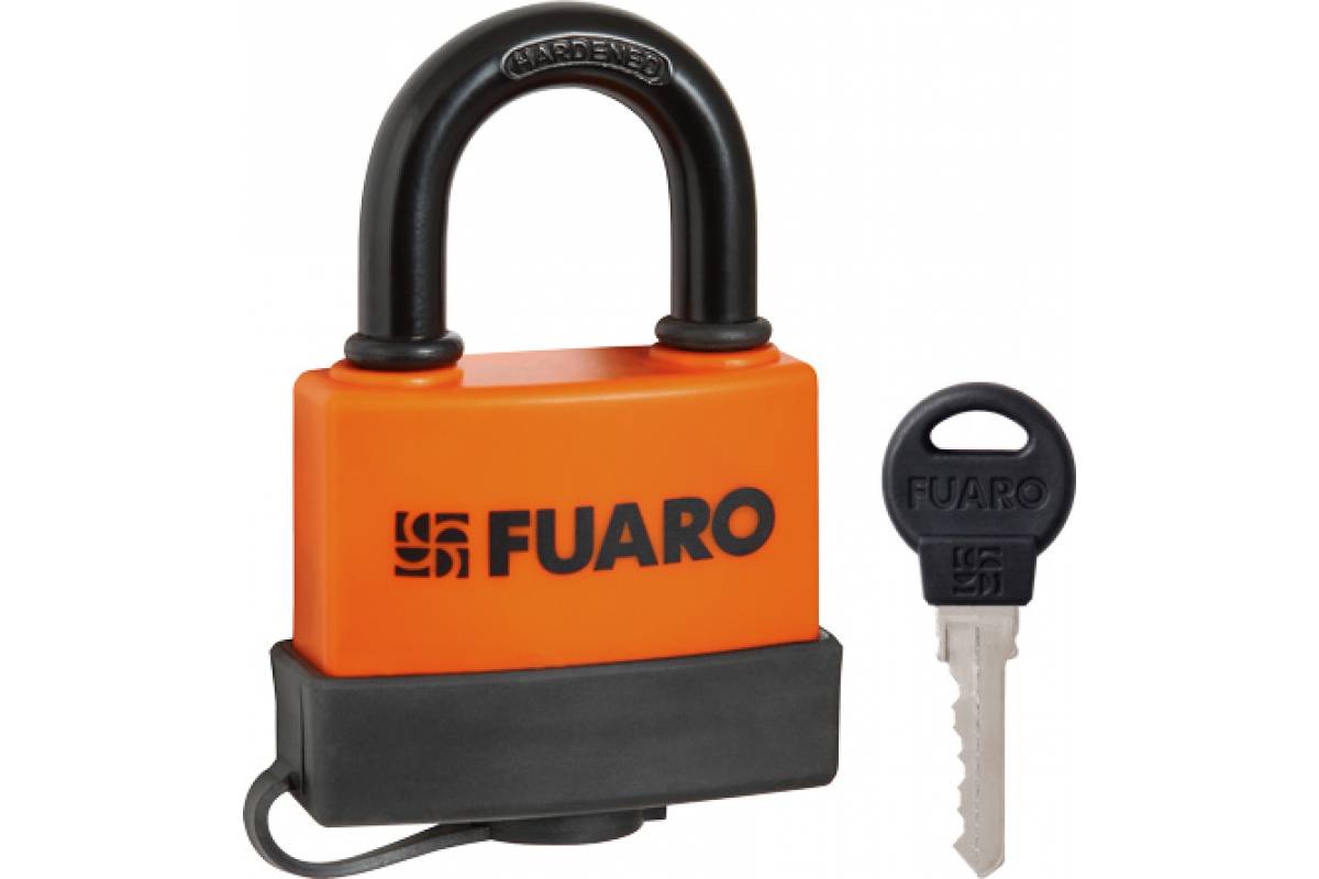 Навесной замок Fuaro PL-3660 60 мм 3 англ. кл. Блистер 26403