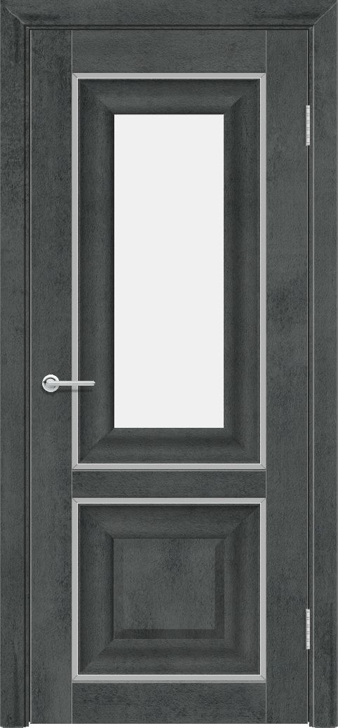 Т45, Темный бетон, Белое матовое