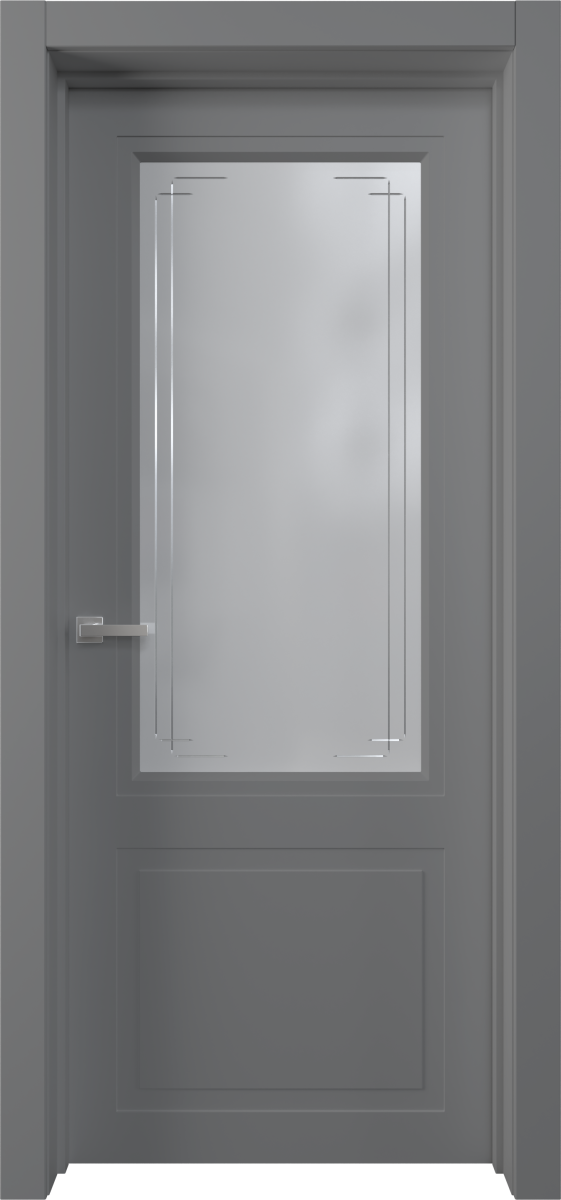 Neoclassic 2, Neoclassic, Экошпон, Софт серый, Сатинат белое