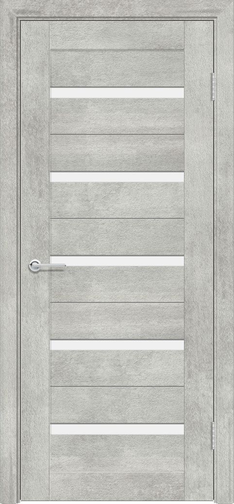 Т1, Серый бетон, Белое матовое