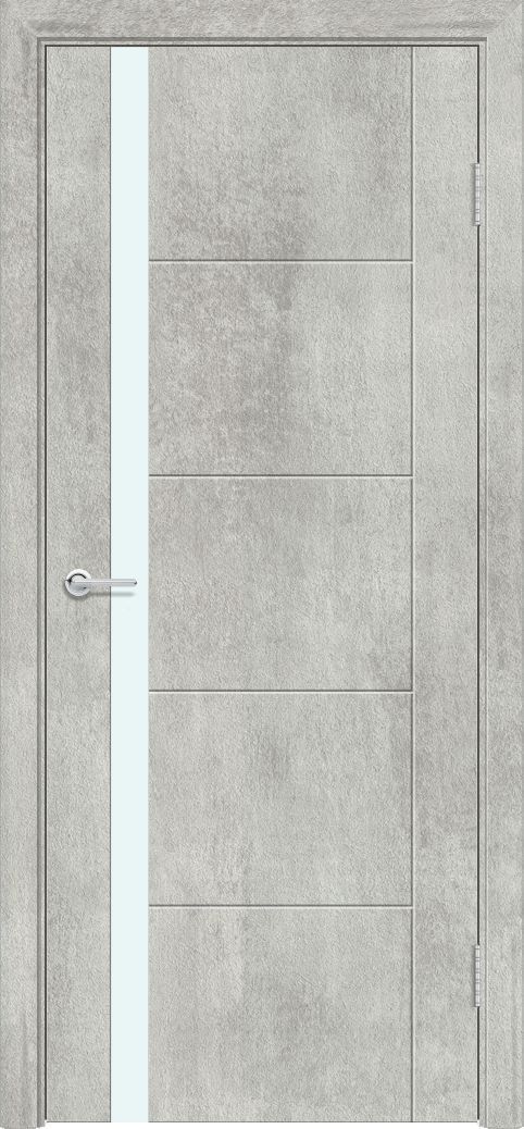 M61, Бетон серый, Лакобель белый