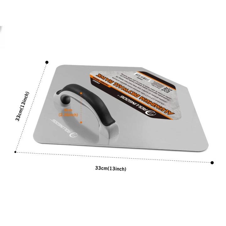 Сокол штукатурный, алюминиевый Rollingdog Professional (330х330мм) 50551