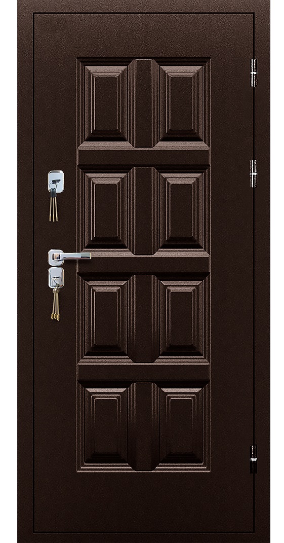 Входная дверь Винтер 100 Антик медь