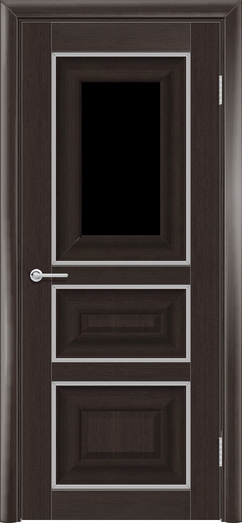 Т46, Орех темный рифленый, Лакобель черный