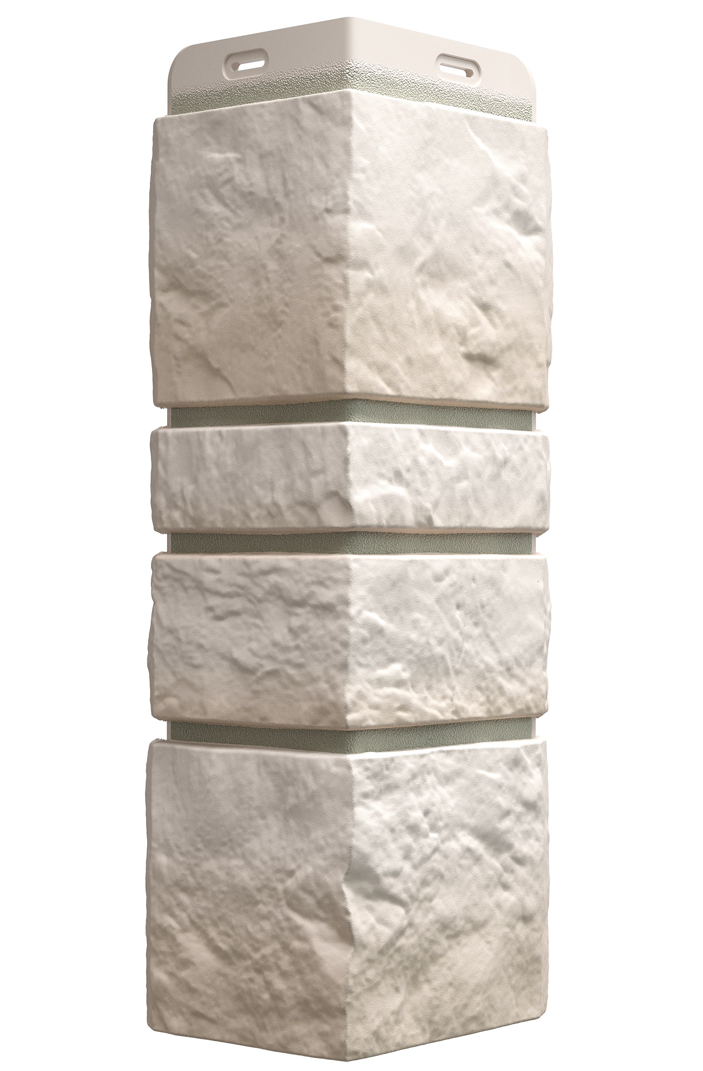 Угол для фасадных панелей Burg, Белый