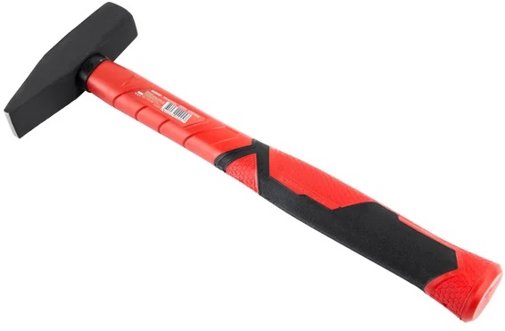 Молоток слесарный с фибергласовой рукояткой Elitech (500г) 610104