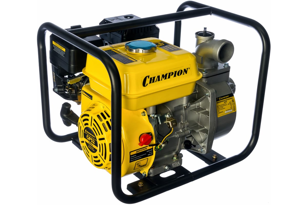 Мотопомпа бензиновая Champion GP52