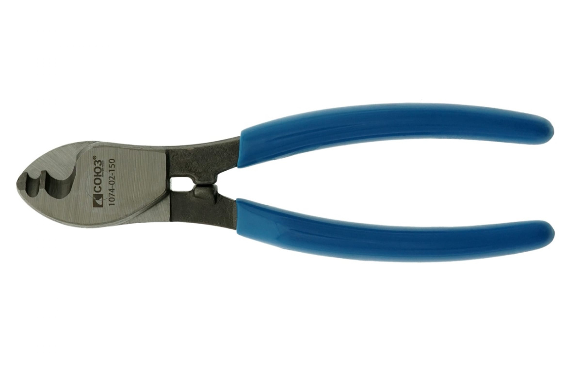 Кабелерез комбинированный Союз (150мм, рез до 6мм) 1074-02-150