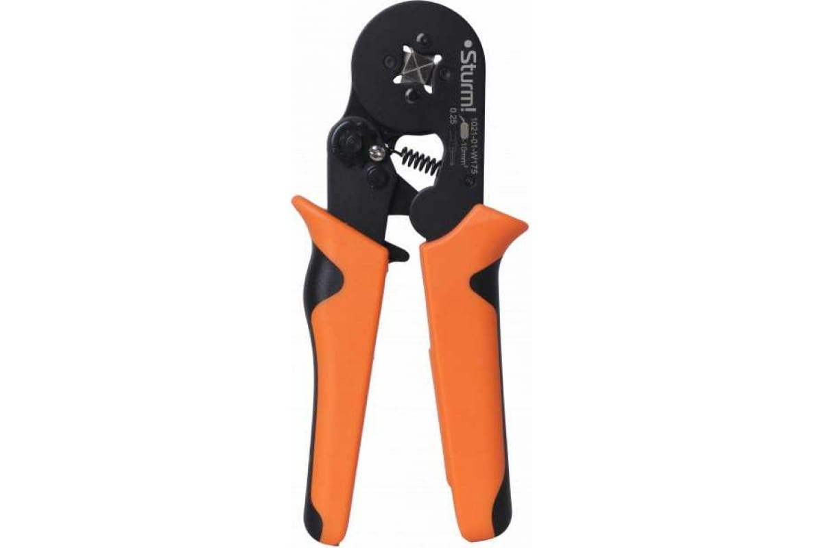 Пресс-клещи для изолированных наконечников и гильз Sturm (0,5-6мм2) 1022-01-W225