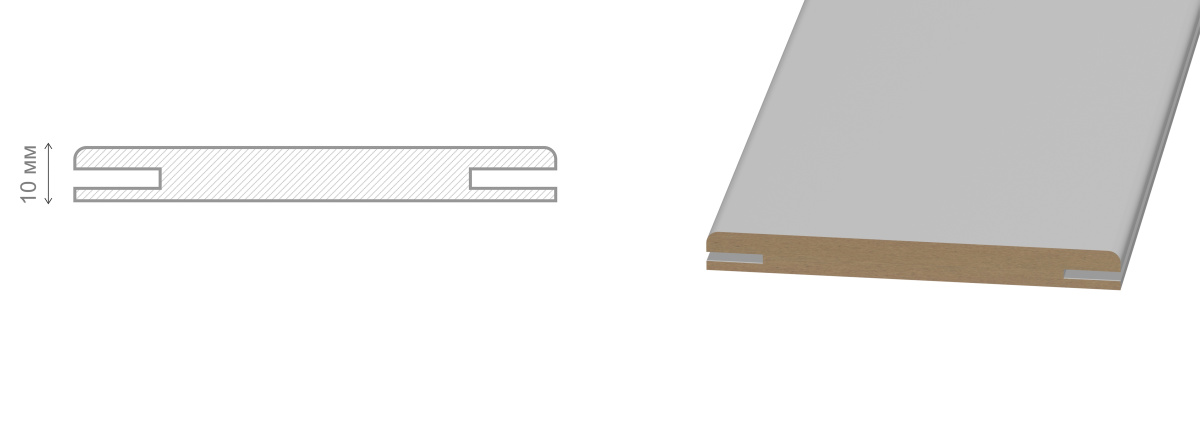 Добор 250х2050 телескоп Экошпон 10