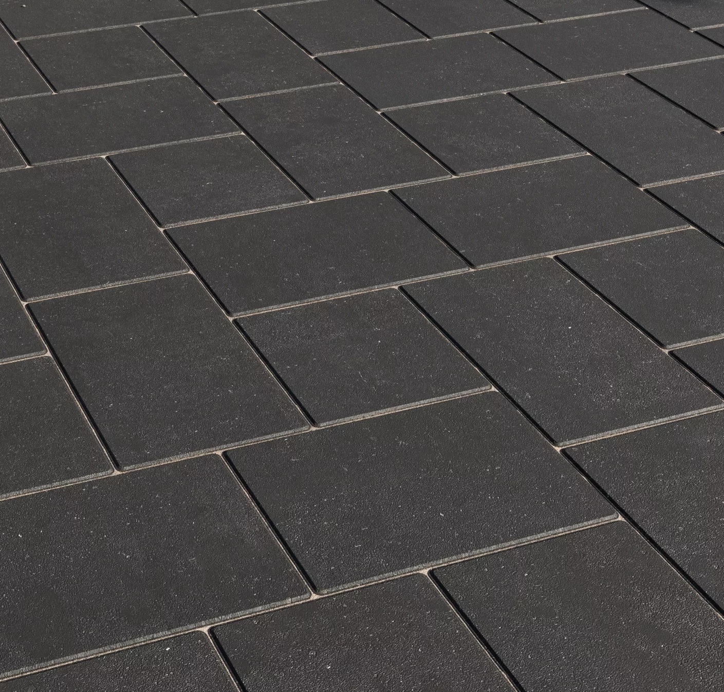 Тротуарная плитка Прага, черная (60мм)