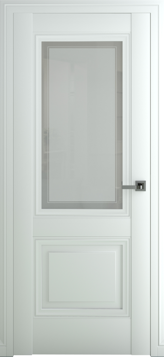 Венеция В3, Classic Baguette, Экошпон, Матовый белый, Сатинат