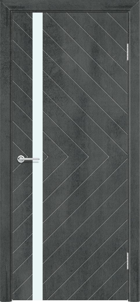 M55, Бетон темный, Лакобель белый