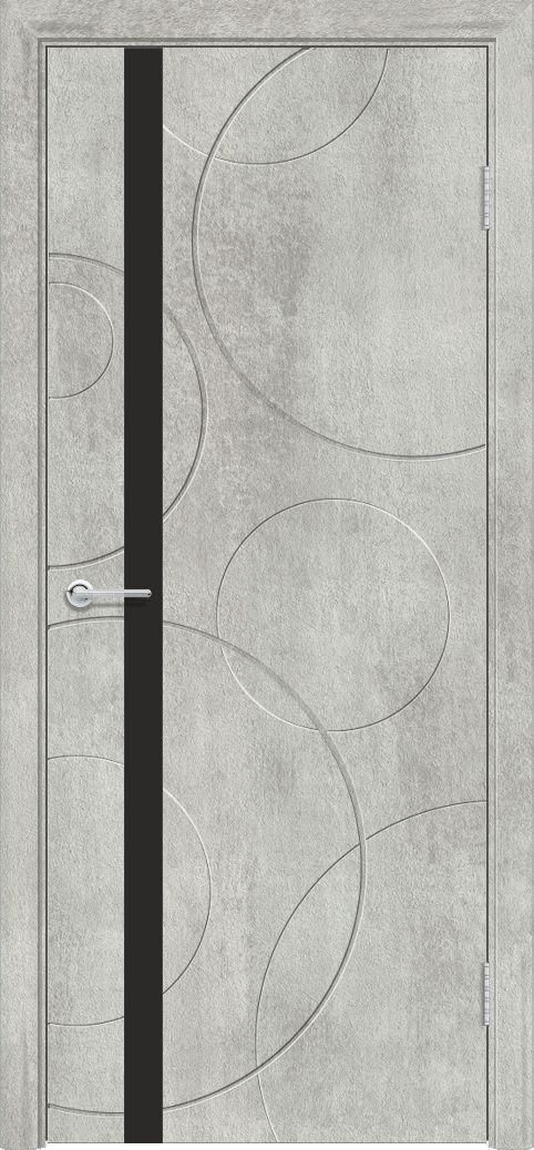 M52, Бетон серый, Лакобель черный