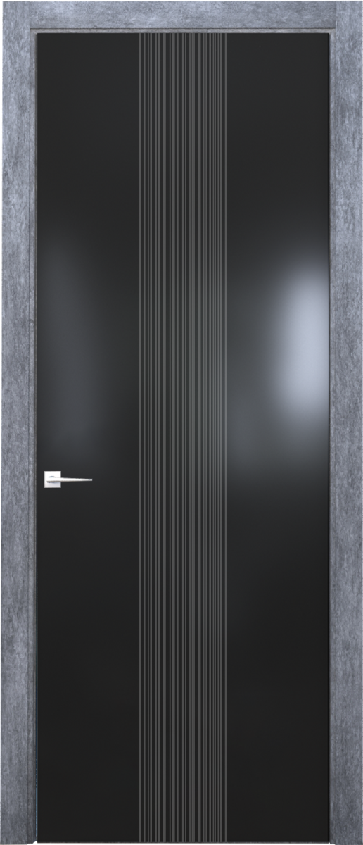 Ultra 19, Ultra, Экошпон, Бетон светлый, Лакобель черный, Рейн