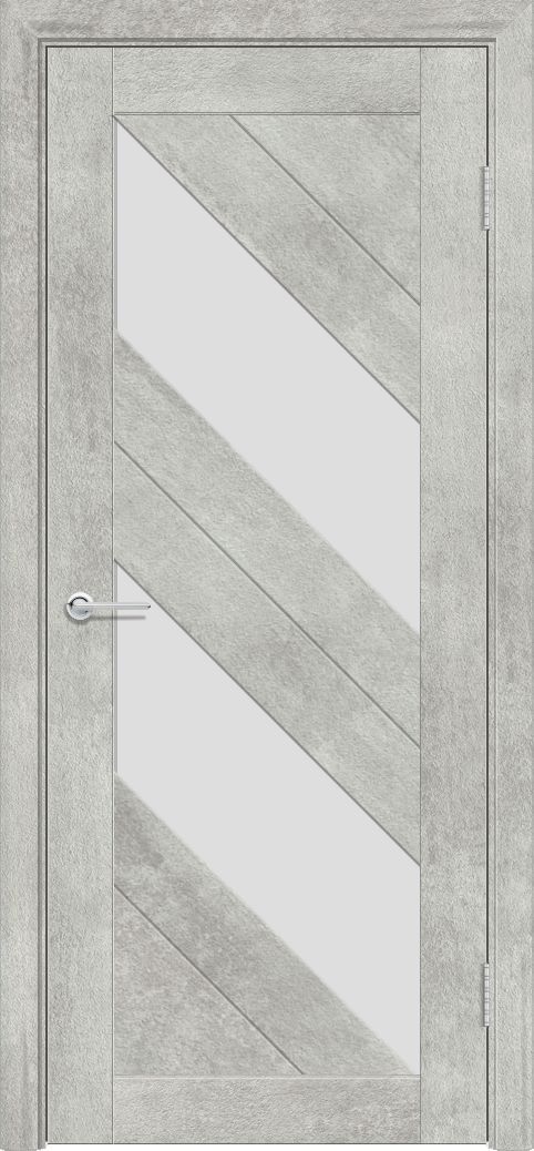 Т27, Серый бетон, Белое матовое