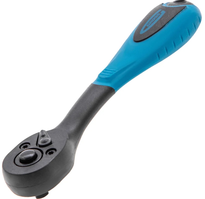 Ключ-трещотка с быстрым сбросом Gross (1/4", 72 зуба) 14086