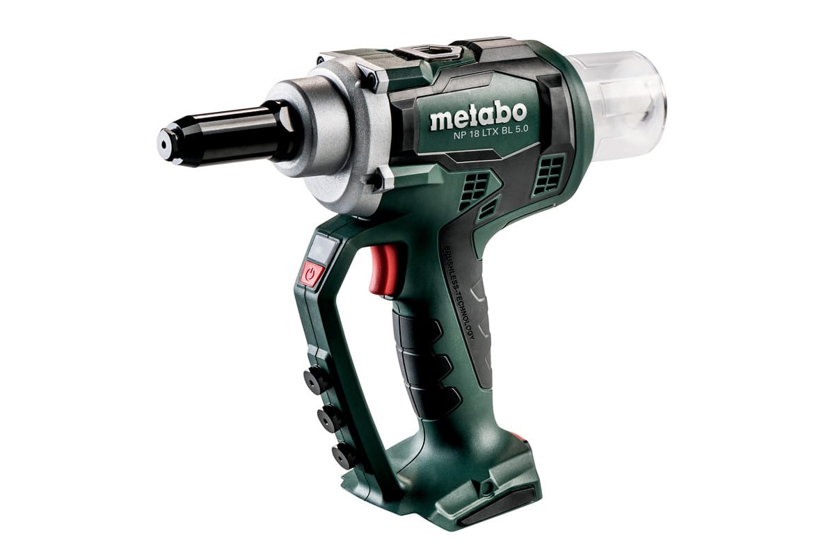 Заклепочник аккумуляторный Metabo NP 18 LTX BL 5.0 619002890
