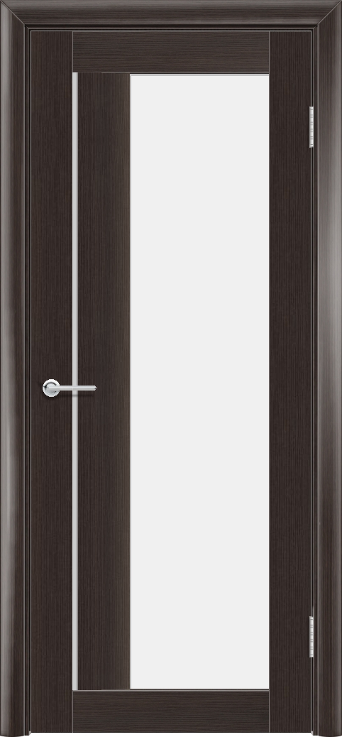 Т41, Орех темный рифленый, Белое матовое