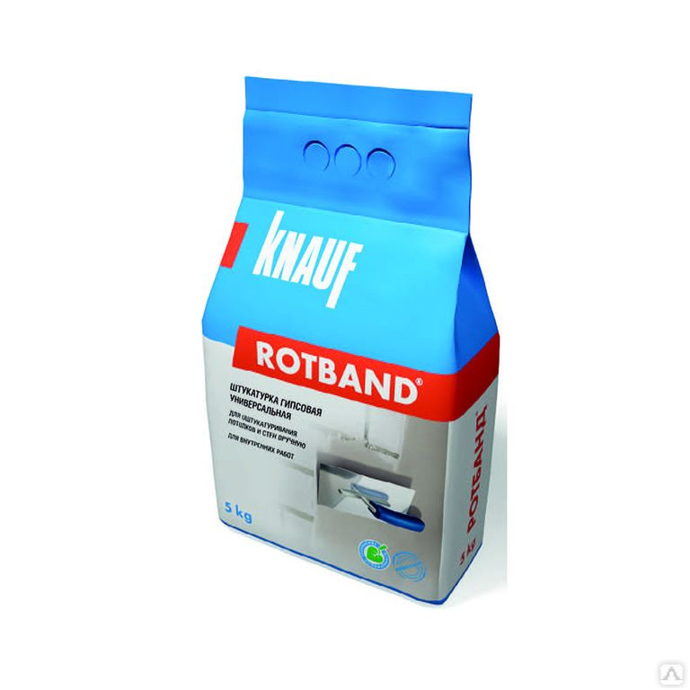 Штукатурка гипсовая Knauf Rotband 5кг (108шт)