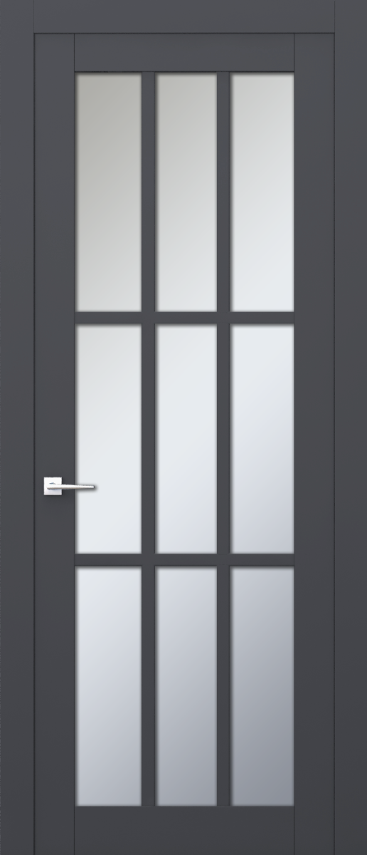 V 32, Vista, Экошпон, Софт графит, Белое матовое