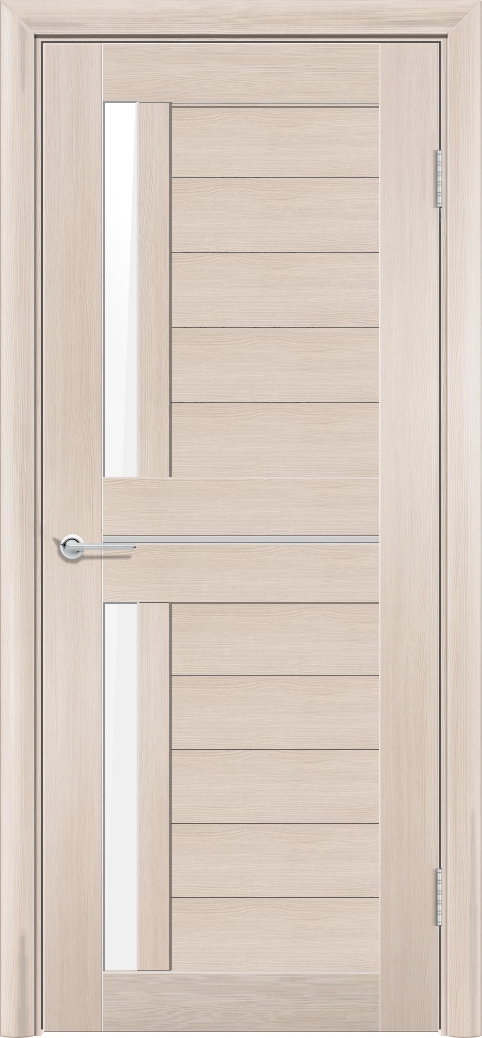 P4, Дуб капучино, Лакобель белый