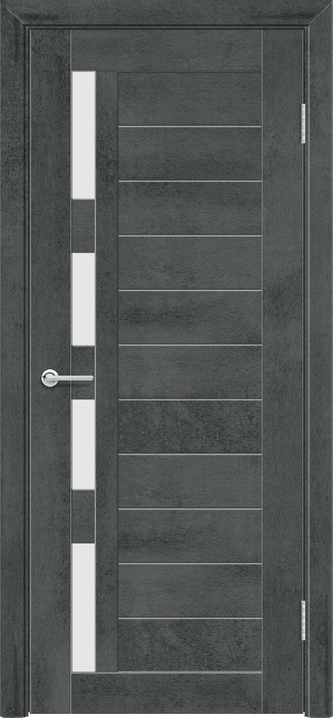 Т25, Темный бетон, Белое матовое