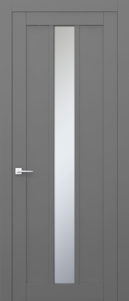 V 20, Vista, Экошпон, Софт серый, Белое матовое